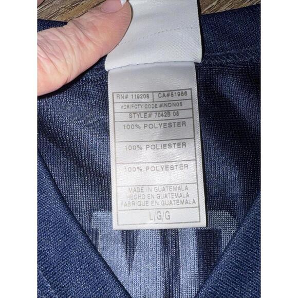 NFL Blue Dallas Cowboys V Neck Jersey Romo #9 Football Sports Shirt Kid Large - Picture 9 of 13